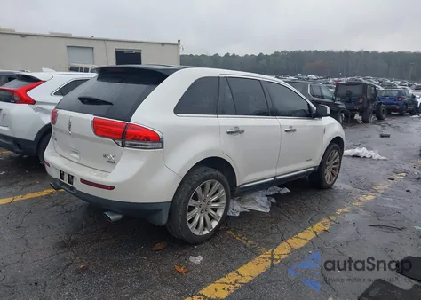 2011 Lincoln Mkx from USA, damaged, VIN 2LMDJ8JK3BBJ10104